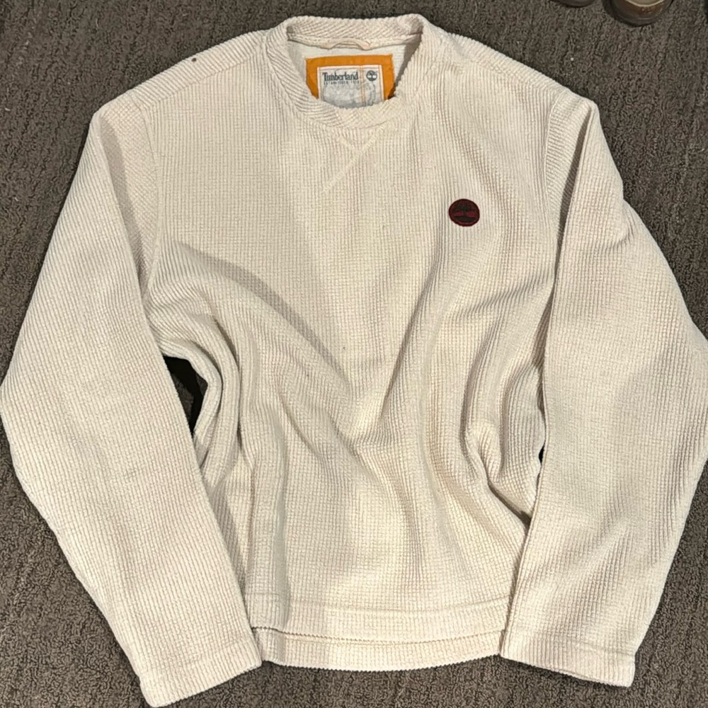 Timberland vintage sweater soft corduroy fleece size M men’s